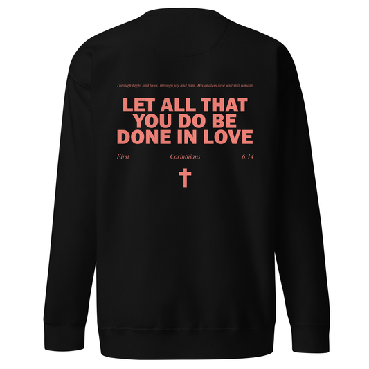 Unisex Sweater - First Corinthians 16:14